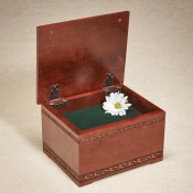 Cherry Urn Memory Box